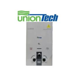 Uniontech Chauffe-eau à gaz automatique de 6 litres